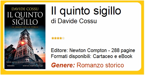 Il quinto sigillo di Davide Cossu, recensione del libro